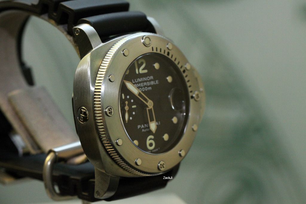 FSOT Panerai Submersible PAM 243 J serial serviced Rolex